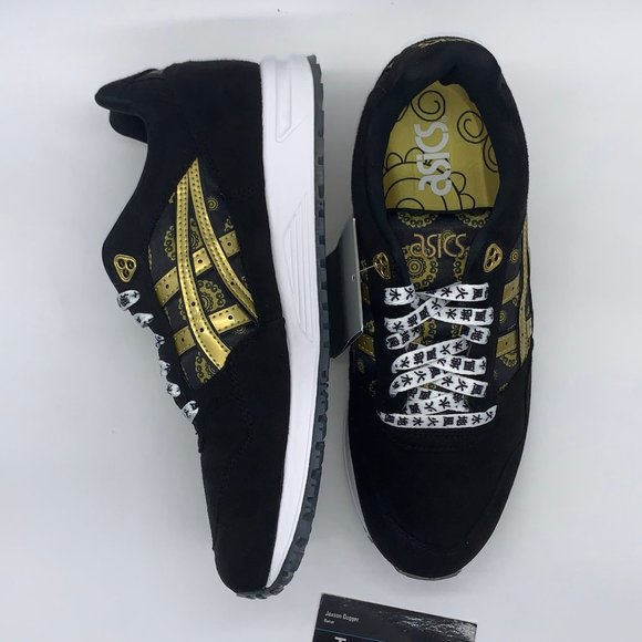 NEW Asics Gel Saga Black Rich Gold main image 4
